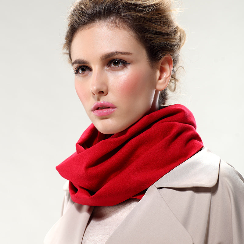 Suede Silk Solid Scarf