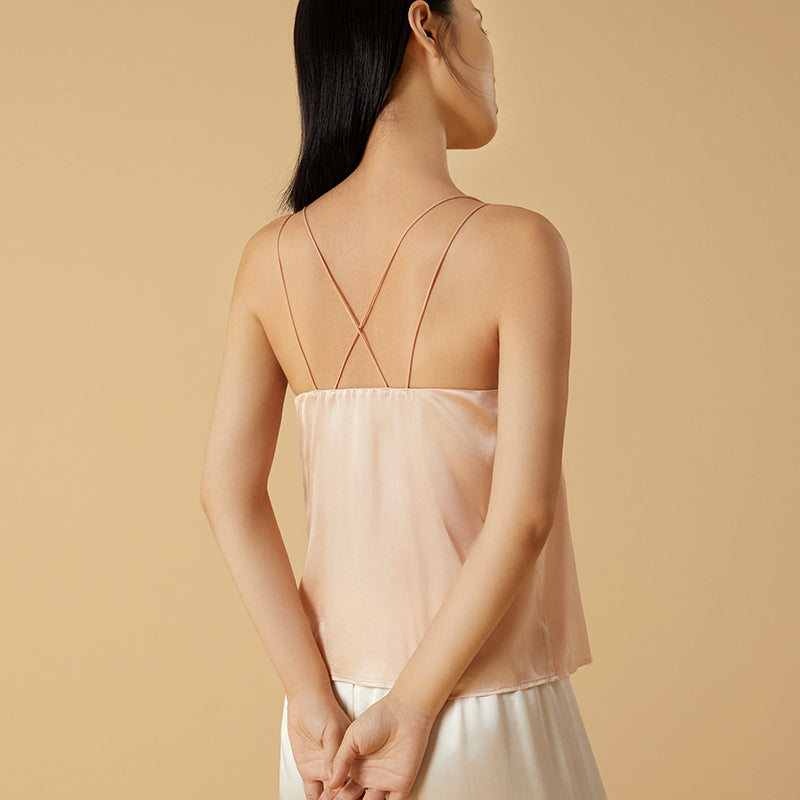 
                  
                    Silk Camisole With Cup
                  
                