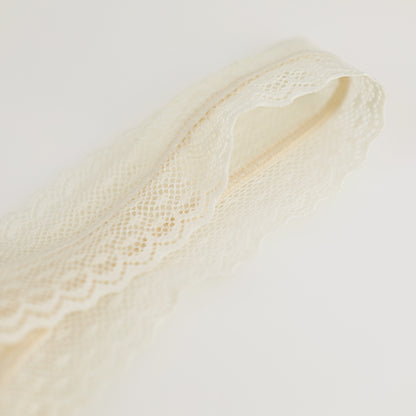 Narrow Lace Silk Tube Top