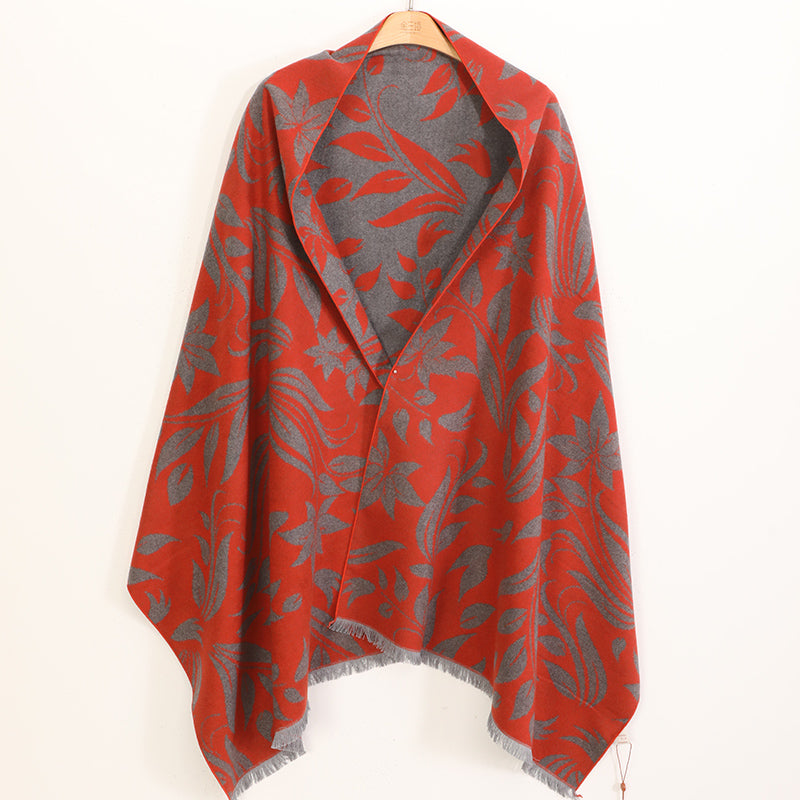 
                  
                    Silk Suede Jacquard Scarf
                  
                