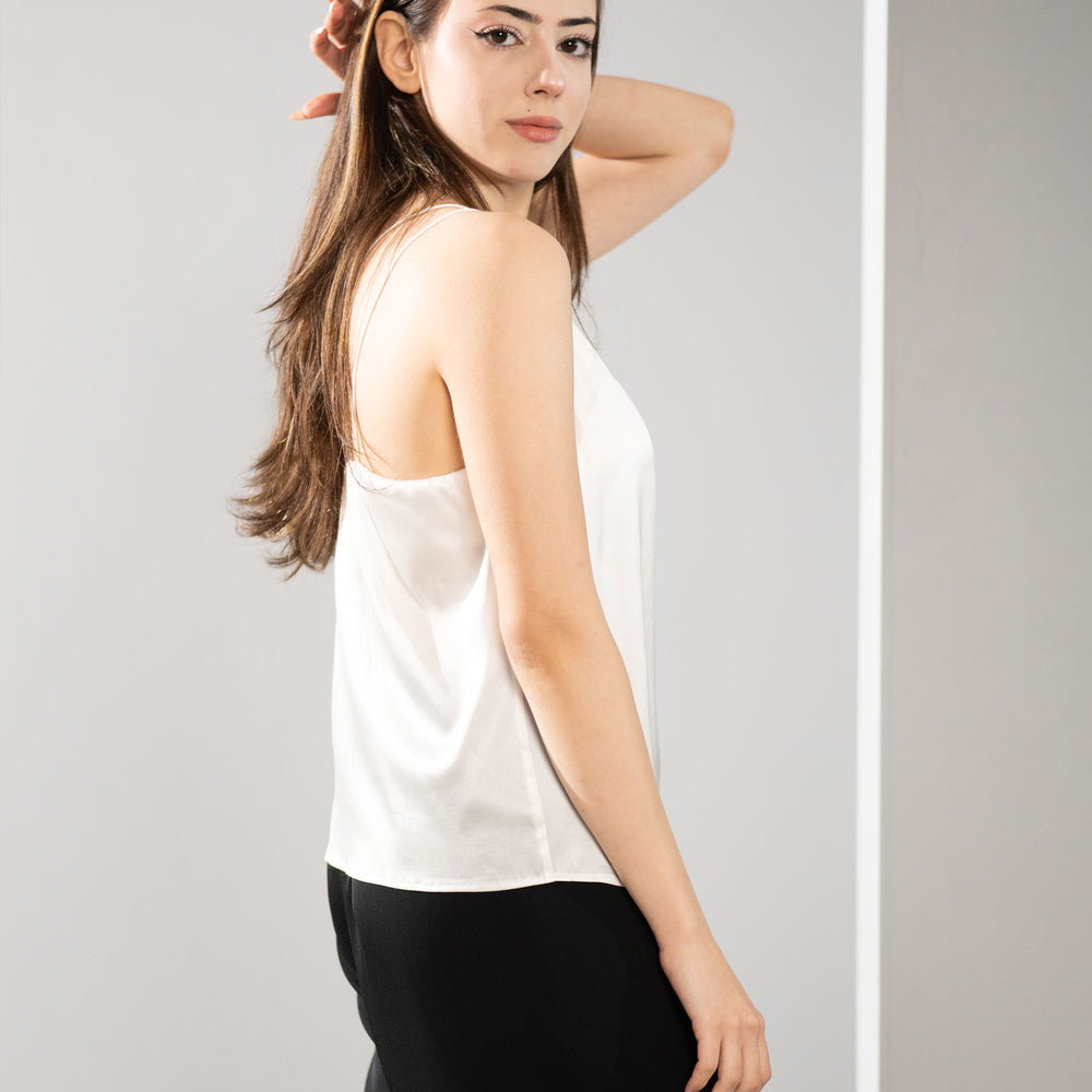 
                  
                    Silk Camisole With Cup
                  
                